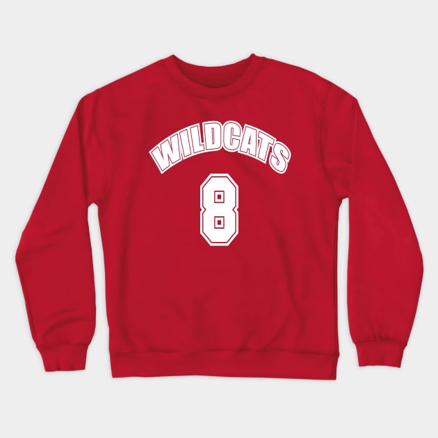 Wildcats #8 Crewneck Sweatshirt by Heyday Threads